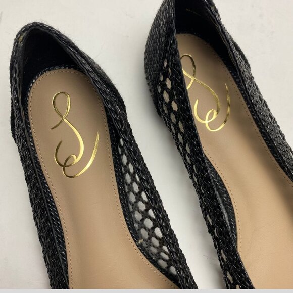 SAM EDELMAN May Ballet Black Flats Size 8.5 - Picture 5 of 7